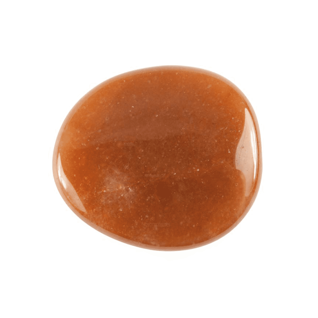 Avanturín oranžový - tromlovaná placička