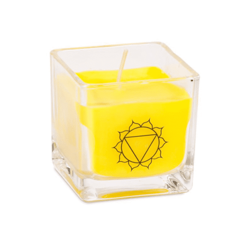 3. čakra - bergamot, grapefruit - Čakrová svíčka