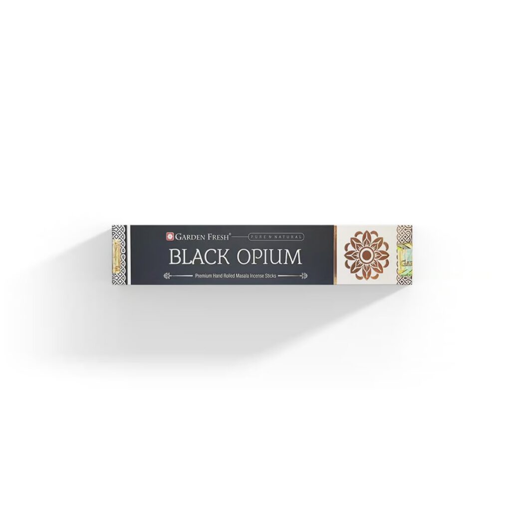 Černé opium - vonné tyčinky Garden Fresh
