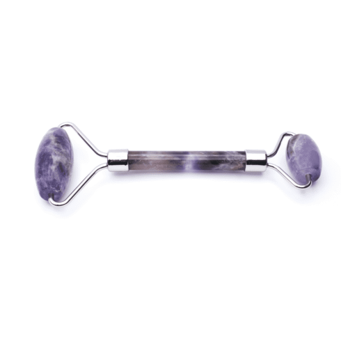 Milujeme Kameny - ametyst - face roller - masazni valecek na oblicej
