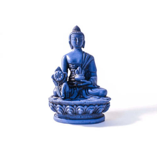 Buddha medicíny a léčení - modrý - feng shui
