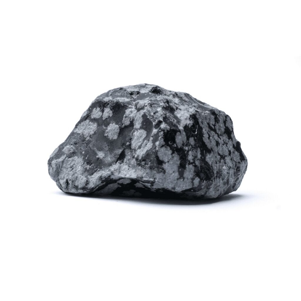 Obsidián vločkový - surový kámen