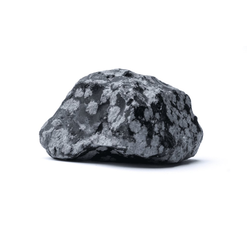 Obsidián vločkový - surový kámen