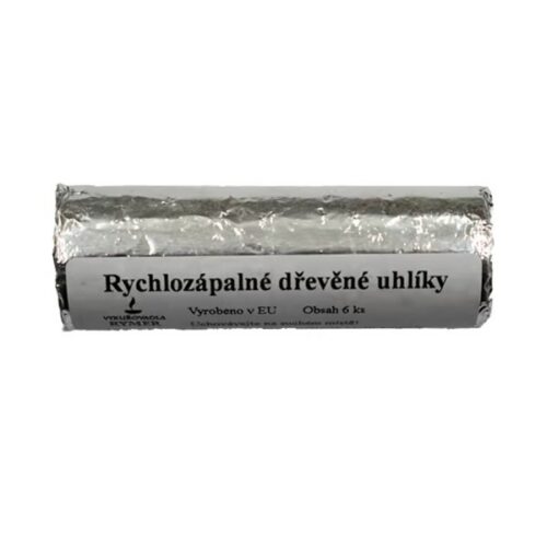 Rychlozápalné dřevěné uhlíky - Rymer