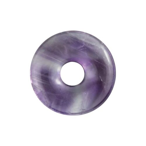 Ametyst - donut - tromlovaný kámen