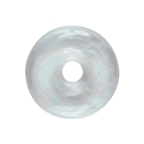 Křišťál - donut - tromlovaný kámen