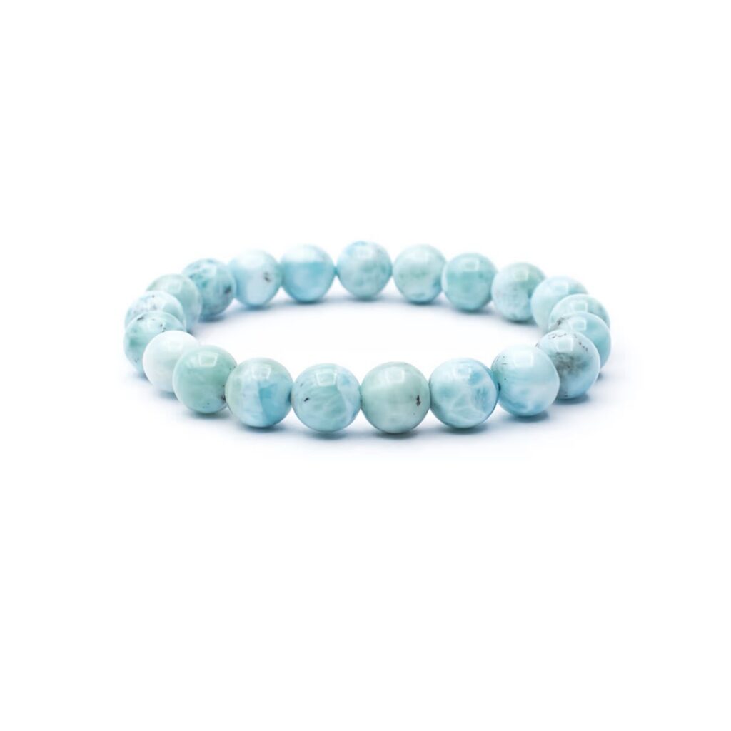 Larimar - náramek kulička
