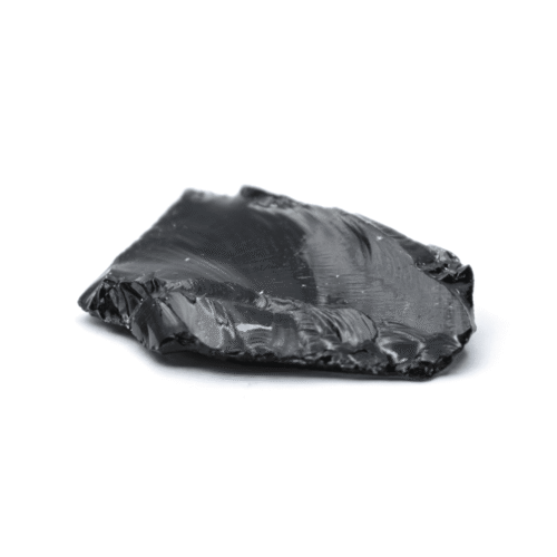 Obsidián černý - surový kámen