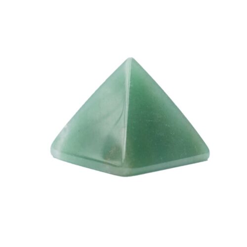 Avanturín zelený - pyramida - tromlovaný kámen