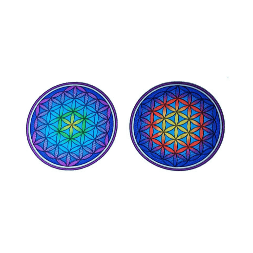 Květ života - mandala - samolepka na sklo