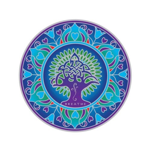 Země - mandala - samolepka na sklo