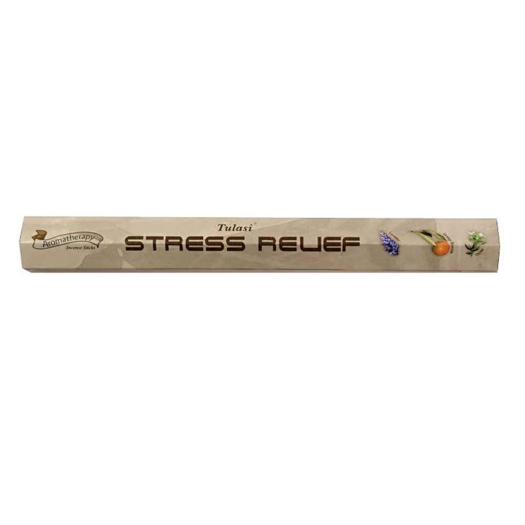 Stress relief (Úleva od stresu) - vonné tyčinky Aromaterapie Tulasi