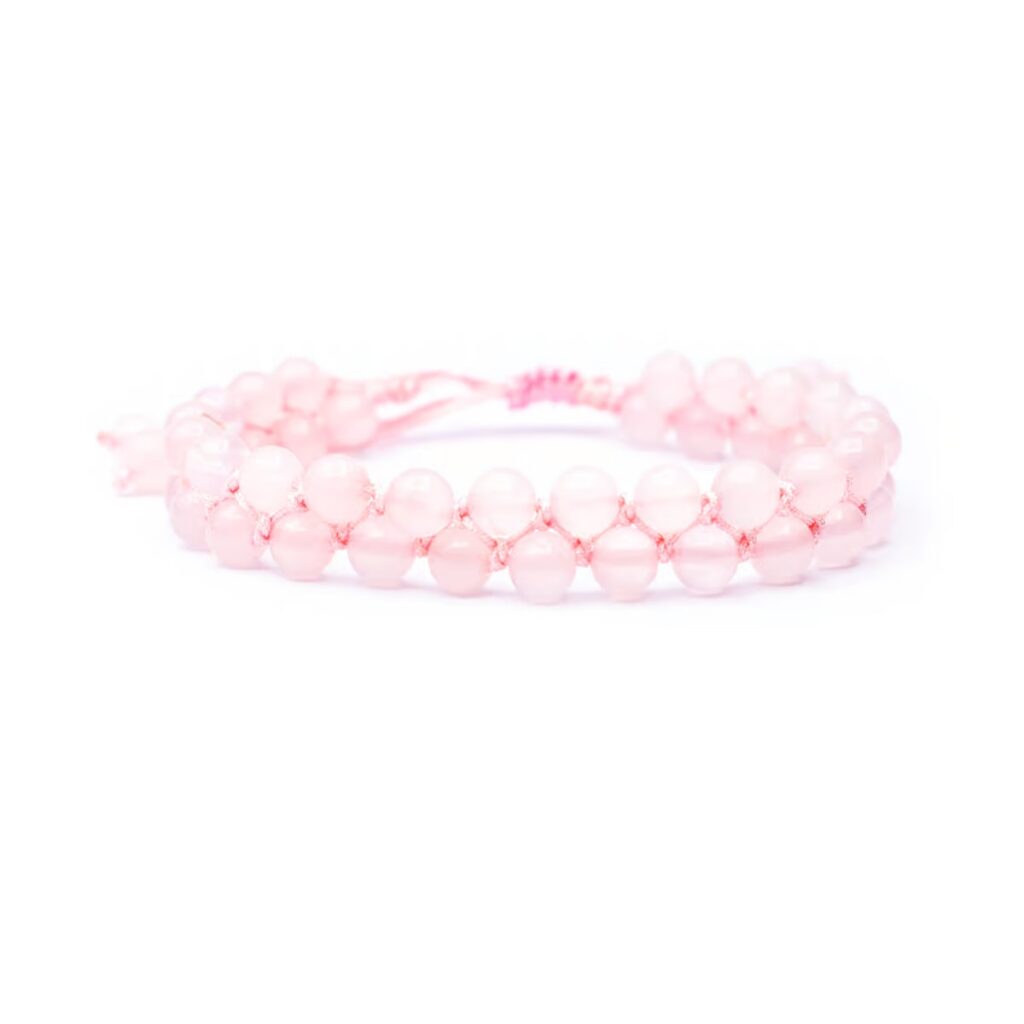 Růženín - náramek kulička DNA se shamballa zapínáním