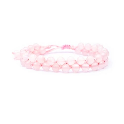 Růženín - náramek kulička DNA se shamballa zapínáním
