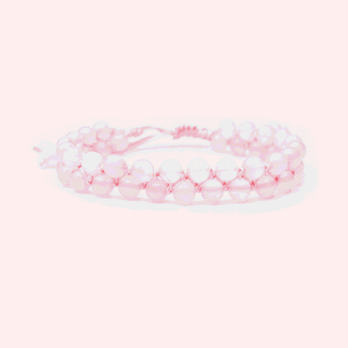 Růženín - náramek kulička DNA se shamballa zapínáním
