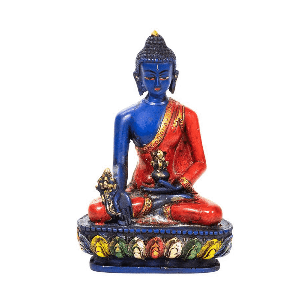 Buddha medicíny a léčení - barevný - feng shui