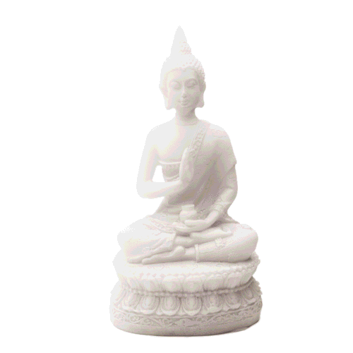 Buddha medicíny a léčení - velký bílý - soška feng shui