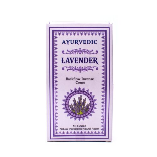 Levandule - indické vonné františky "Tekoucí dým" Masala Incense