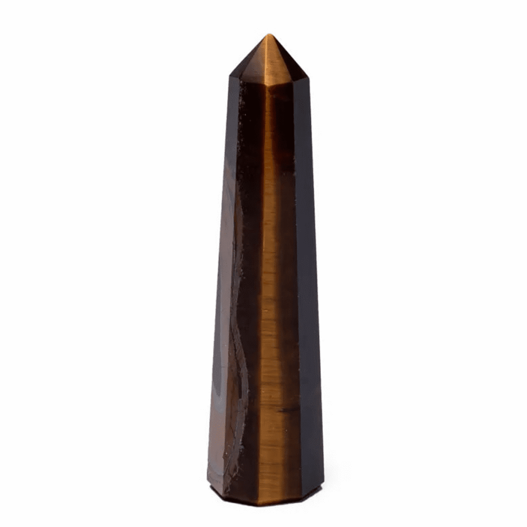 Tygří oko - obelisk - tromlovaný kámen