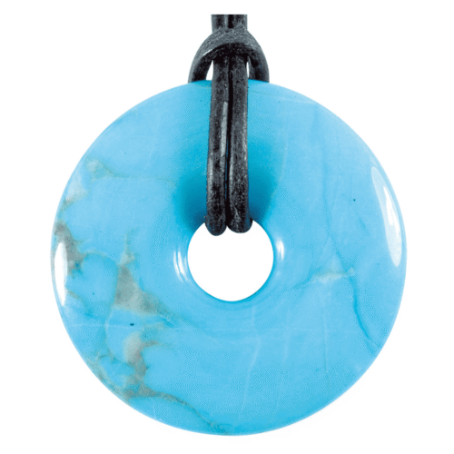 Tyrkenit - donut - tromlovaný kámen