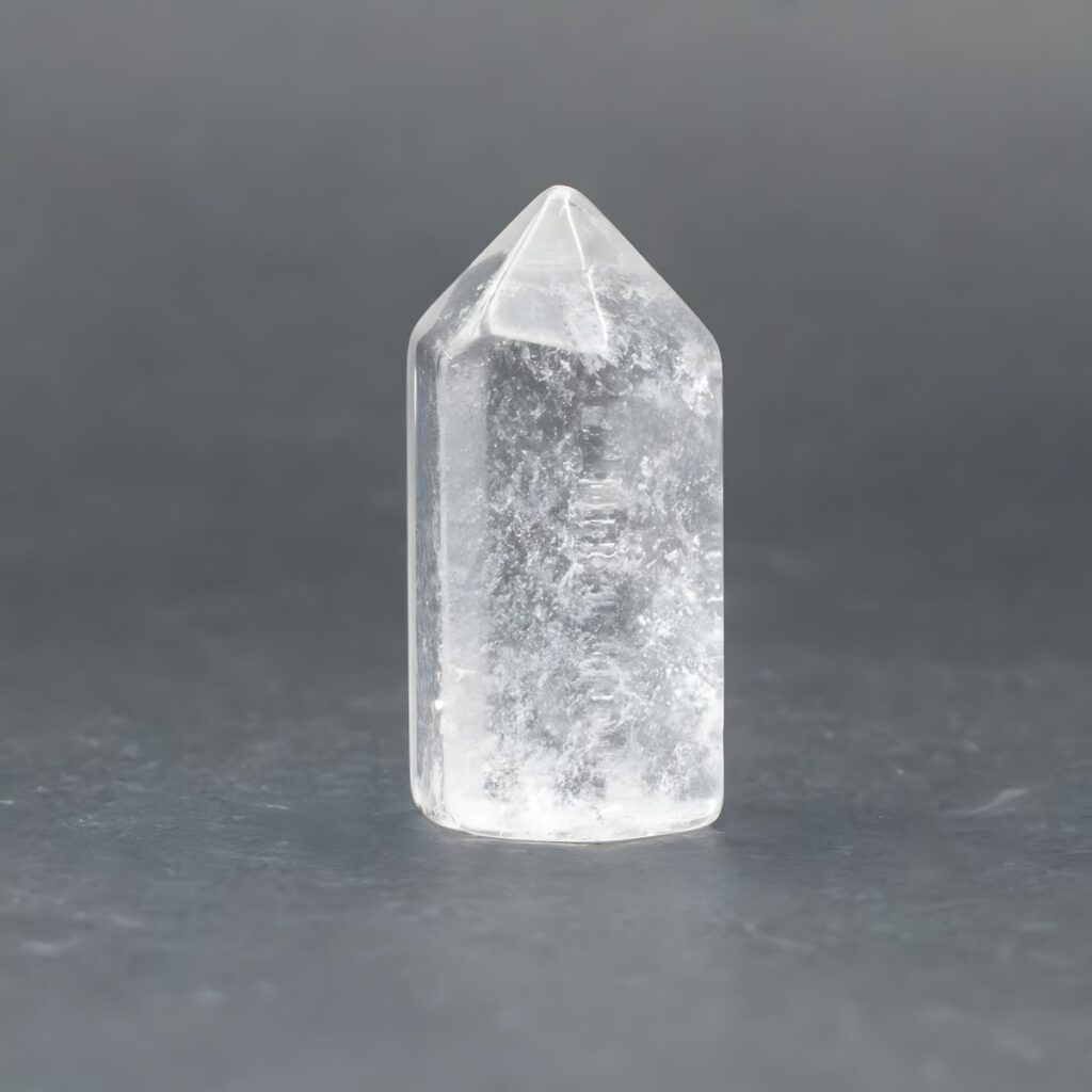 Křišťál - obelisk - tromlovaný kámen - mini
