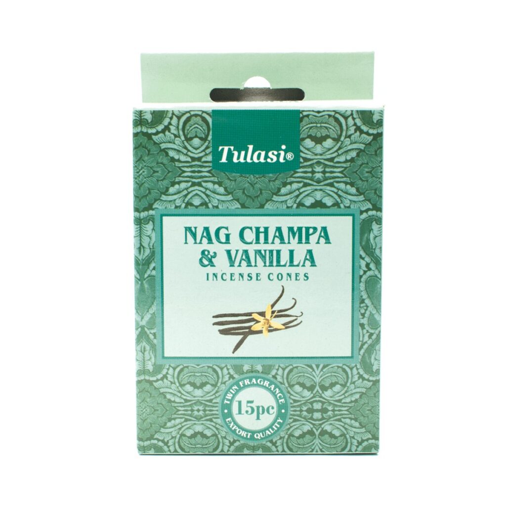 Nag Champa a vanilka - indické vonné františky Tulasi