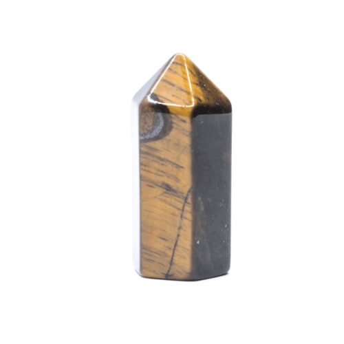 Tygří oko - obelisk - tromlovaný kámen - mini