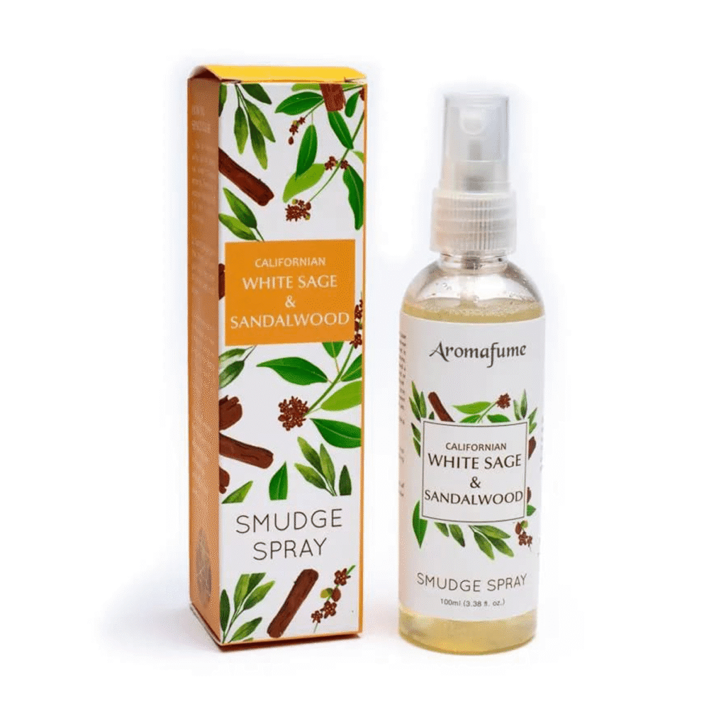 Kalifornská bílá šalvěj a santalové dřevo - vonný sprej Aromafume