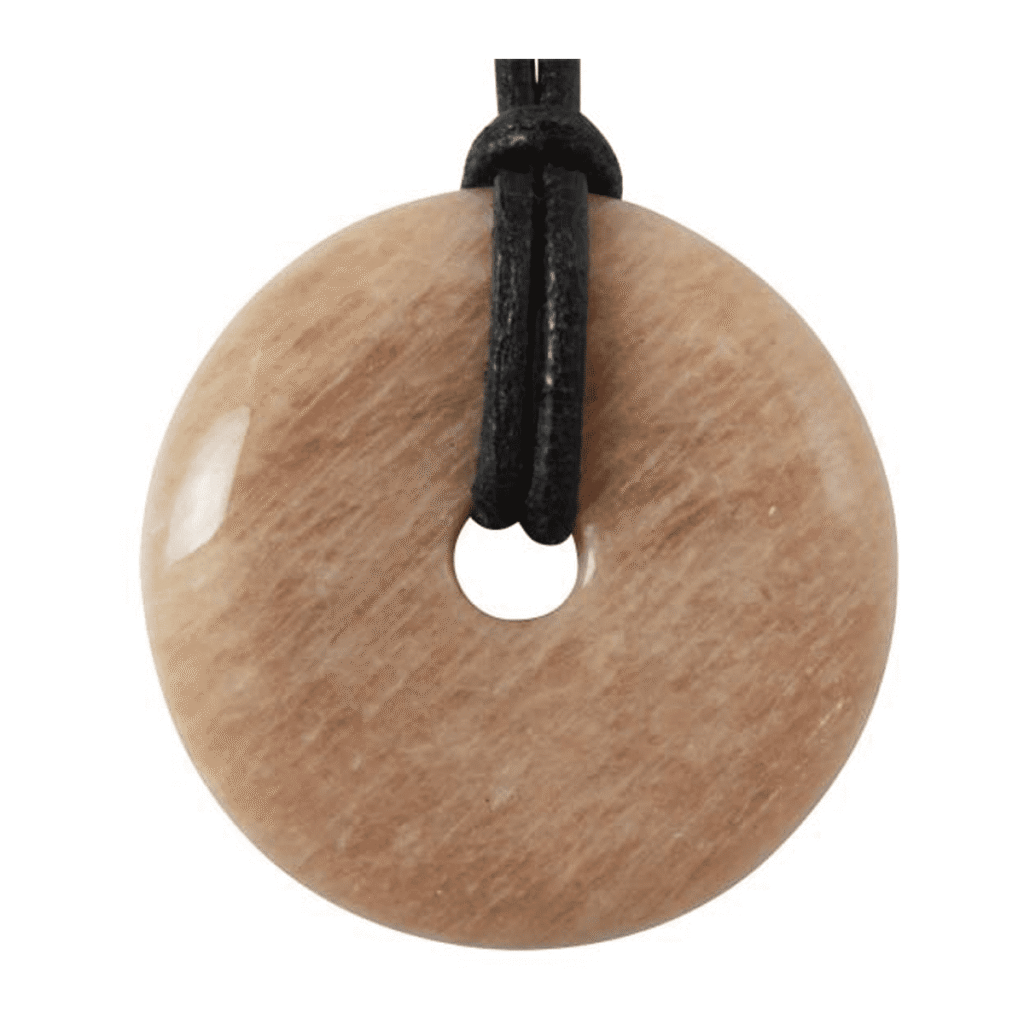 Měsíční kámen - donut - tromlovaný kámen