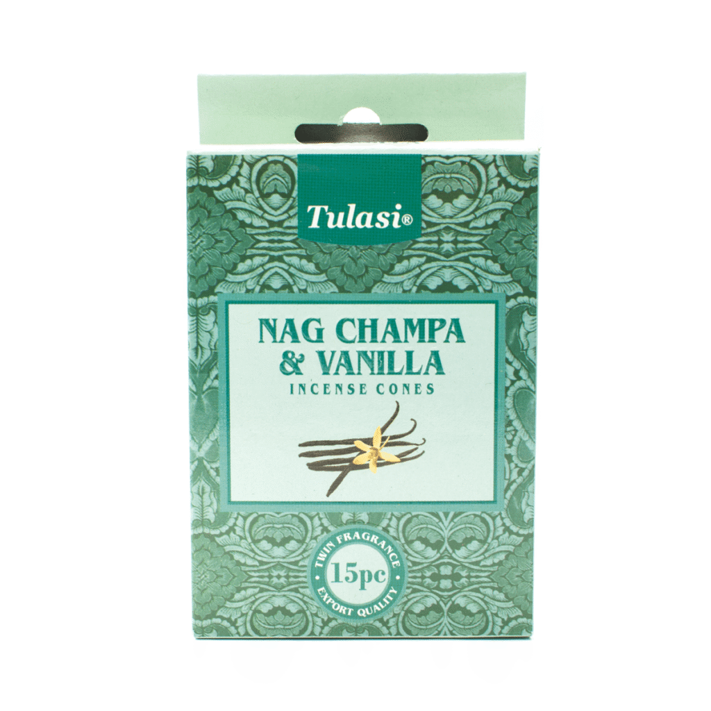 Nag Champa a vanilka - indické vonné františky Tulasi