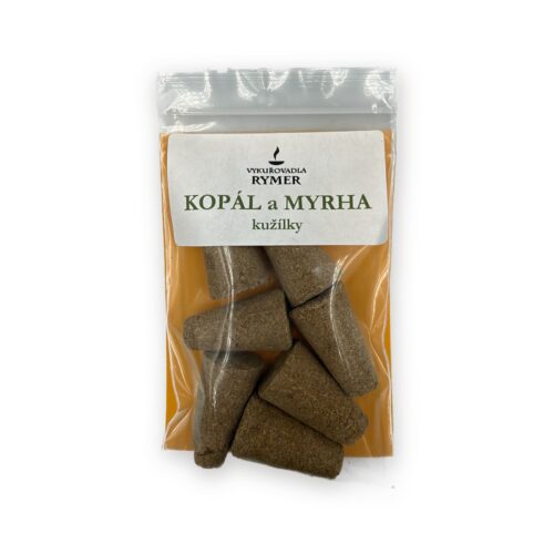 Kopál a myrha - jehlánky - vykuřovadlo