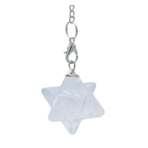 Křišťál - merkaba - kyvadlo - tromlovaný kámen