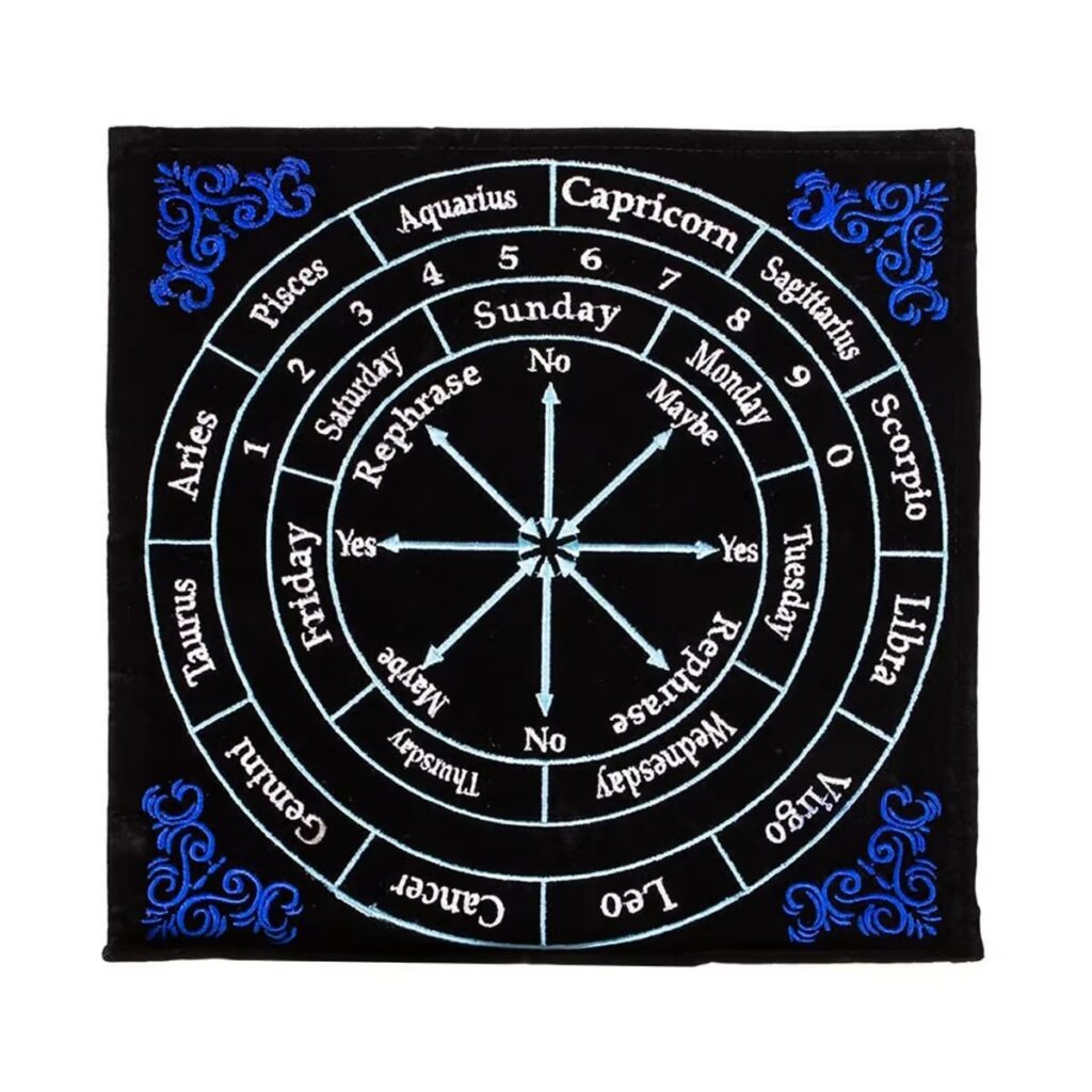 Podložka pod kyvadlo - astrologie