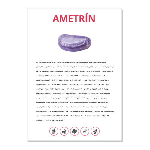 Ametrín - kartička