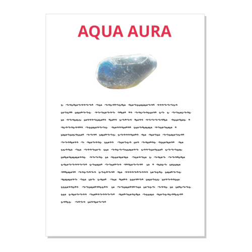 Aqua-aura - kartička
