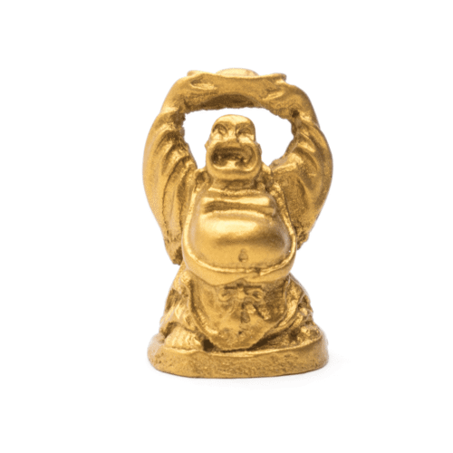Buddha nesoucí ingot - soška Feng shui - mini