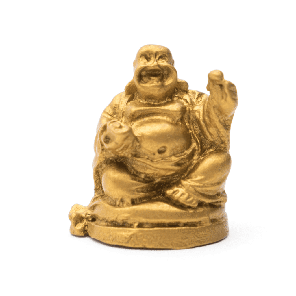 Buddha sedící - soška Feng shui - mini 2