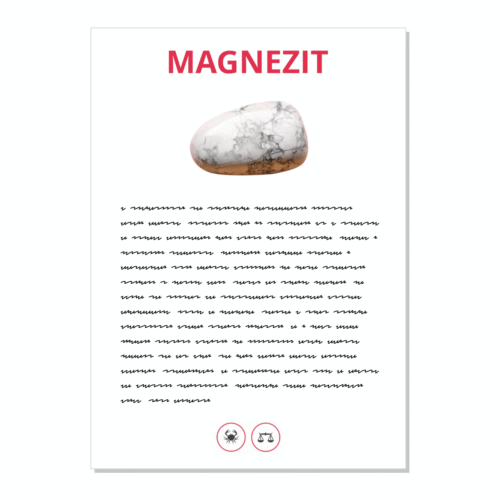 Magnezit - kartička