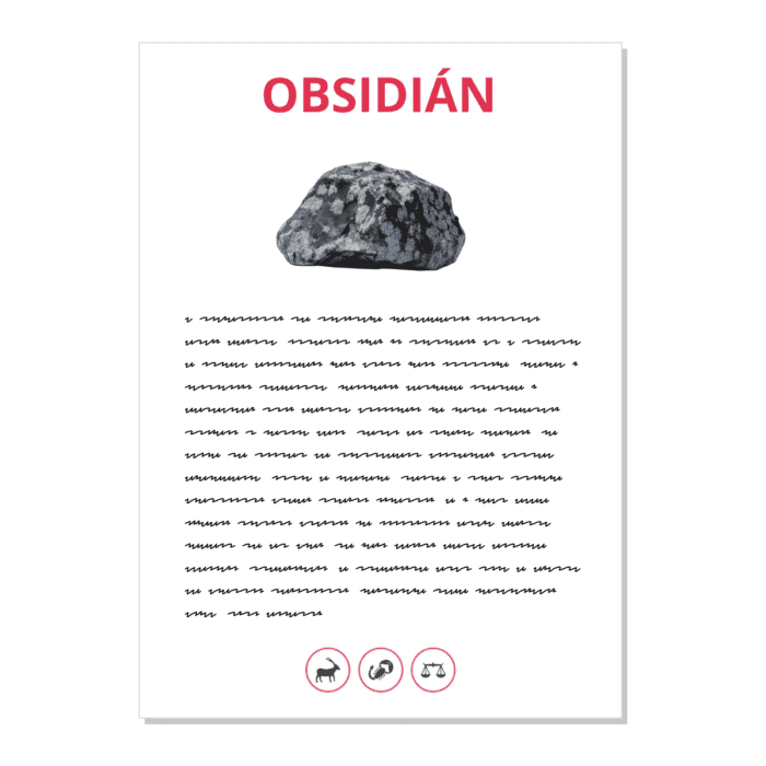 Obsidián - kartička