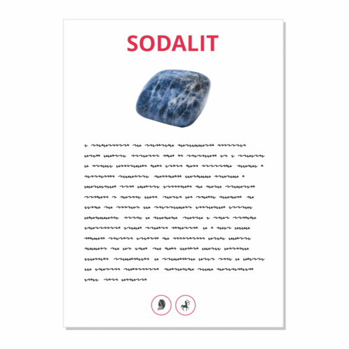 Sodalit - kartička