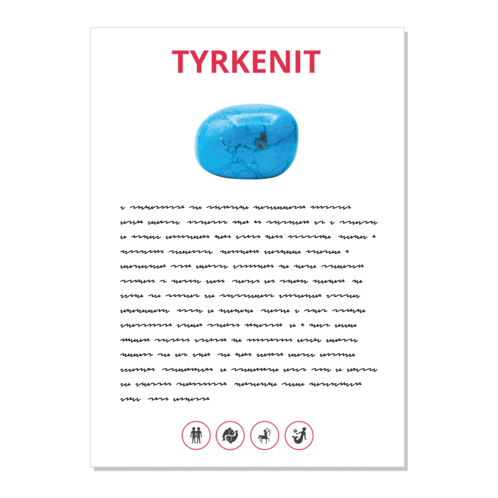 Tyrkenit - kartička