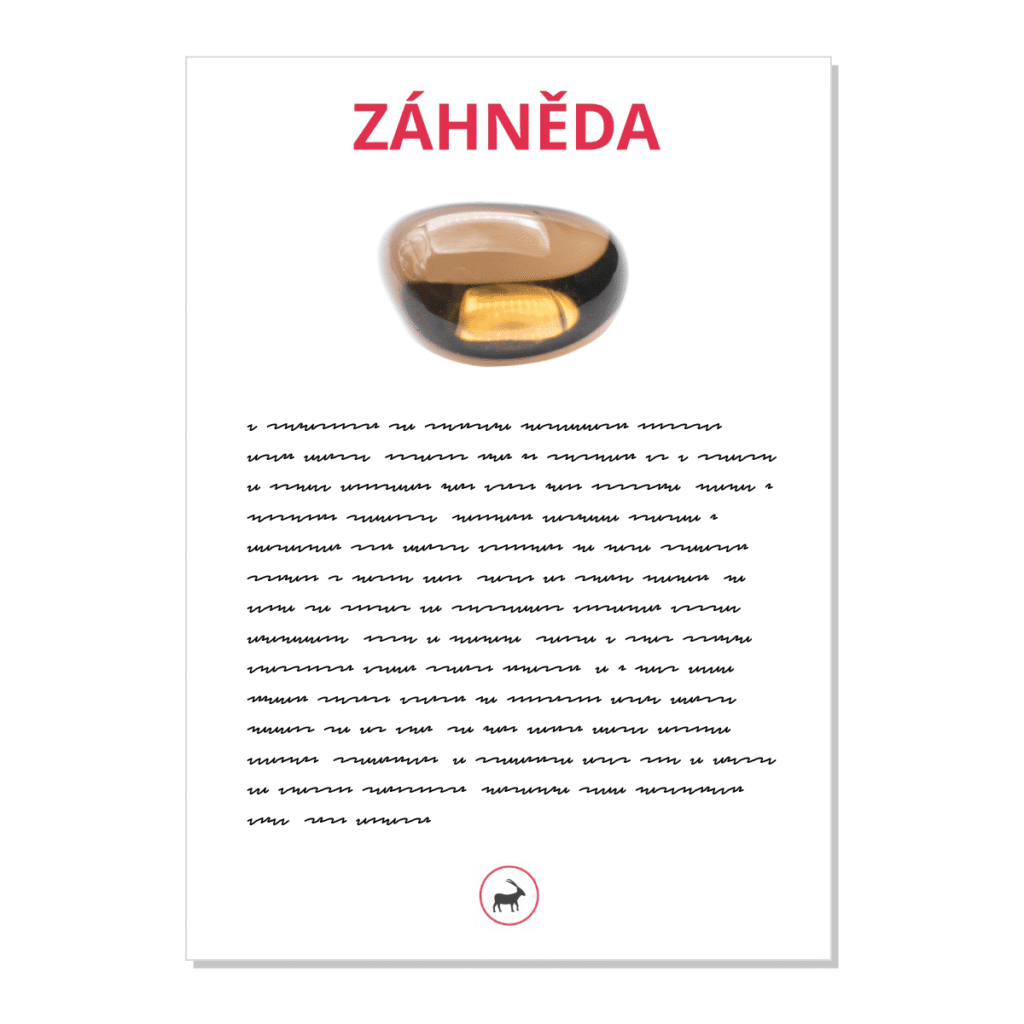 Záhněda - kartička
