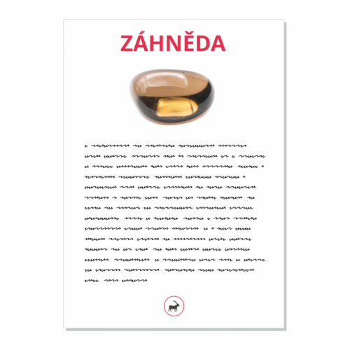 Záhněda - kartička