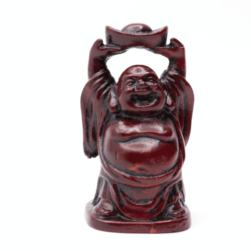Buddha bohatství s ingotem - soška Feng shui