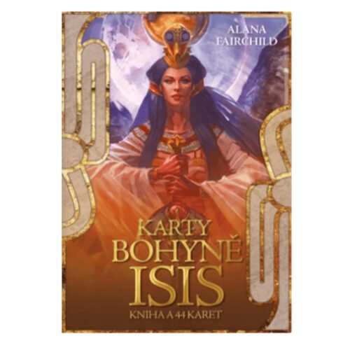Karty bohyně Isis - karty a kniha