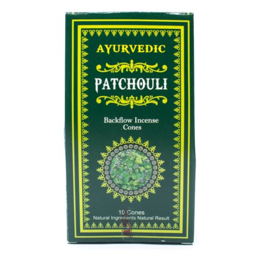 Pačuli – indické vonné františky "Tekoucí dým" Masala Incense