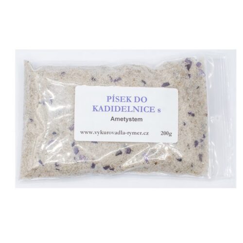 Písek do kadidelnice s ametystem