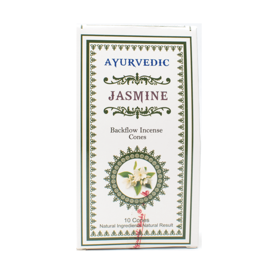 Jasmín – indické vonné františky "Tekoucí dým" Masala Incense
