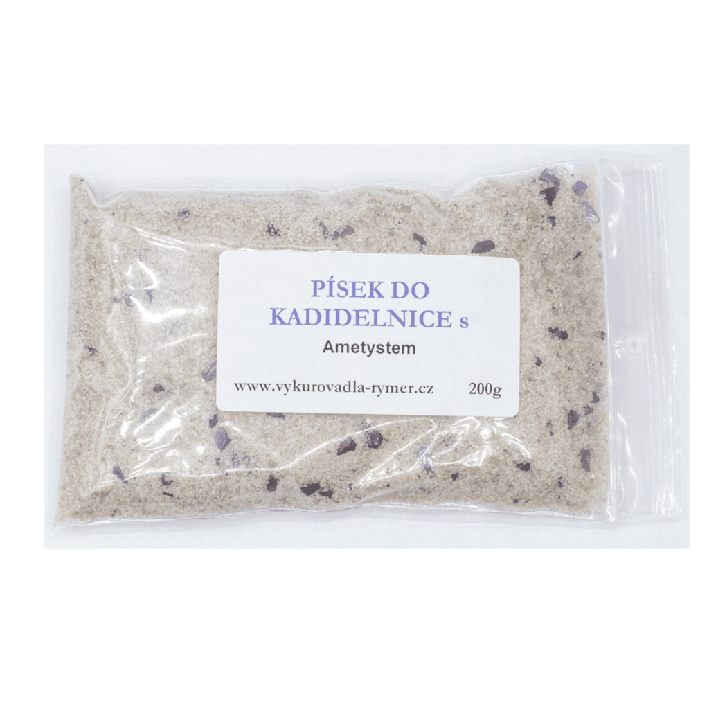 Písek do kadidelnice s ametystem