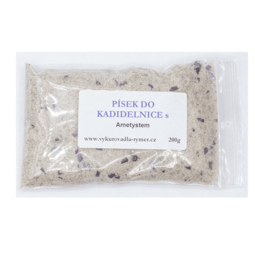 Písek do kadidelnice s ametystem